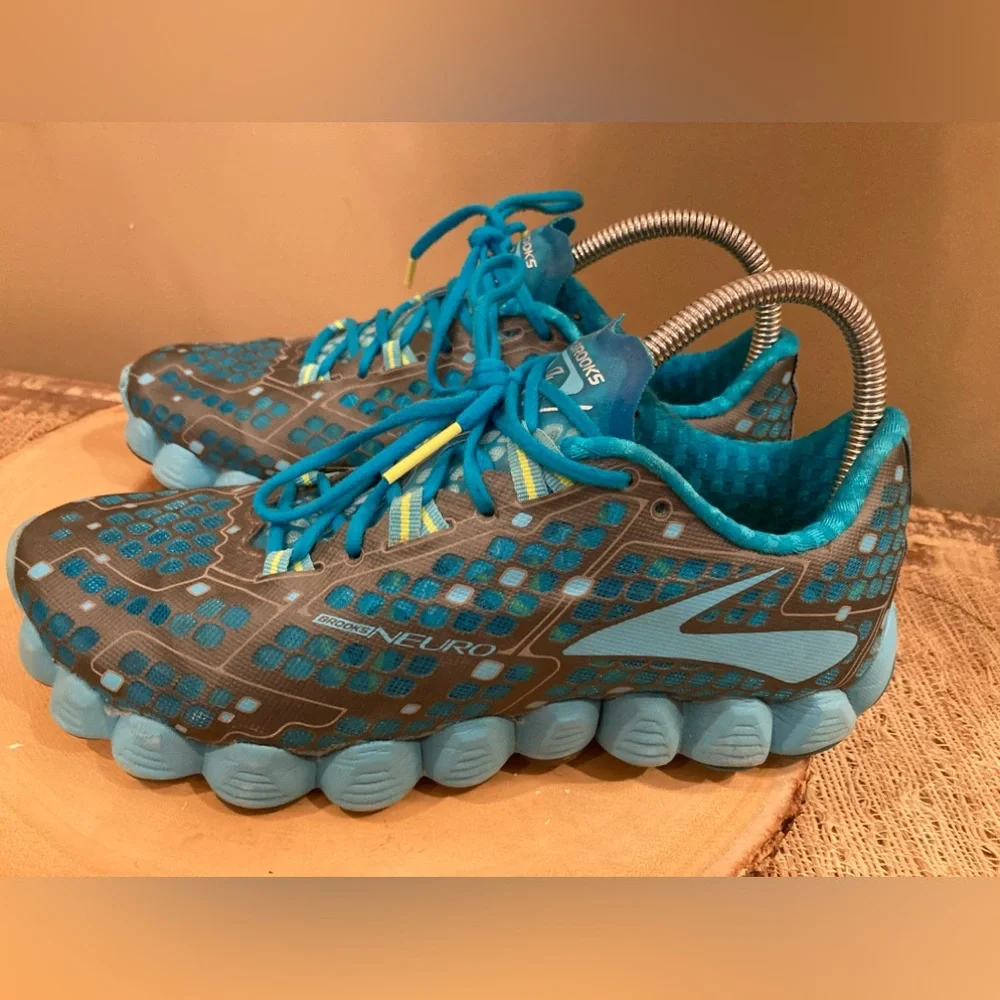 Brooks Neuro 1202021B460 Blue Running Shoes Sneakers Women's Size 7.5 M